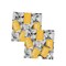Yellow Graduation Candy Party Favors Class of 2025 Hershey’s Miniatures & Silver Kisses 128 Pcs